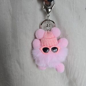 Plush Briquettes Keychain